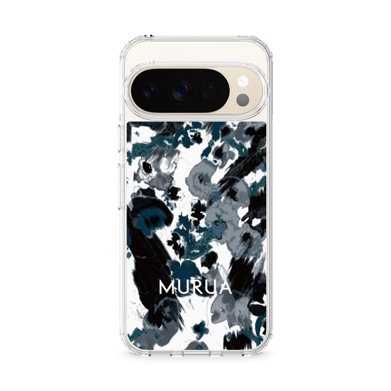 Slim Protection Case［ MURUA - Art print - Black × White ］