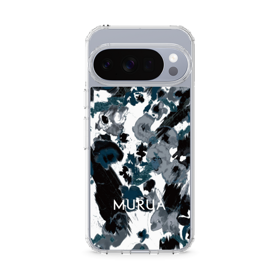 Slim Protection Case［ MURUA - Art print - Black × White ］