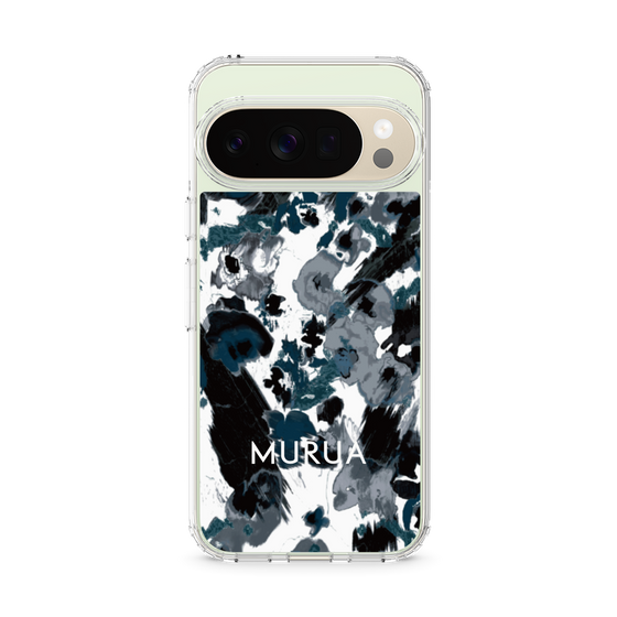 Slim Protection Case［ MURUA - Art print - Black × White ］