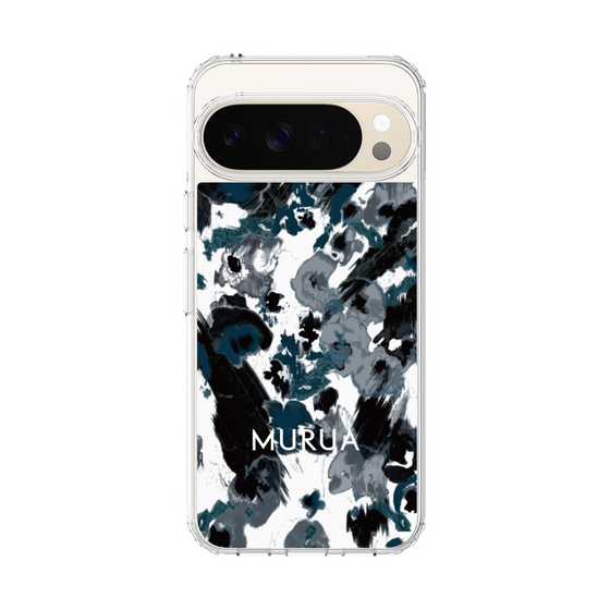 Slim Protection Case［ MURUA - Art print - Black × White ］