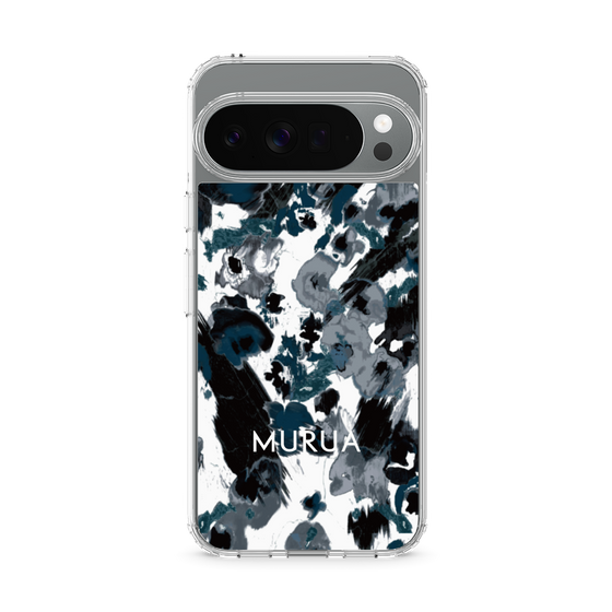 Slim Protection Case［ MURUA - Art print - Black × White ］
