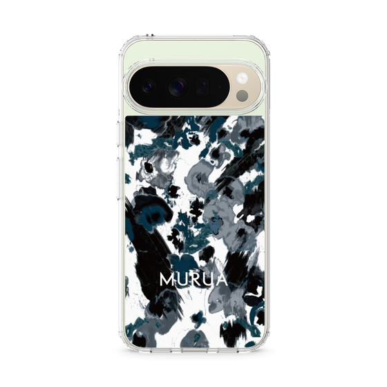 Slim Protection Case［ MURUA - Art print - Black × White ］