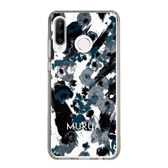 Slim Protection Case［ MURUA - Print - Black ］