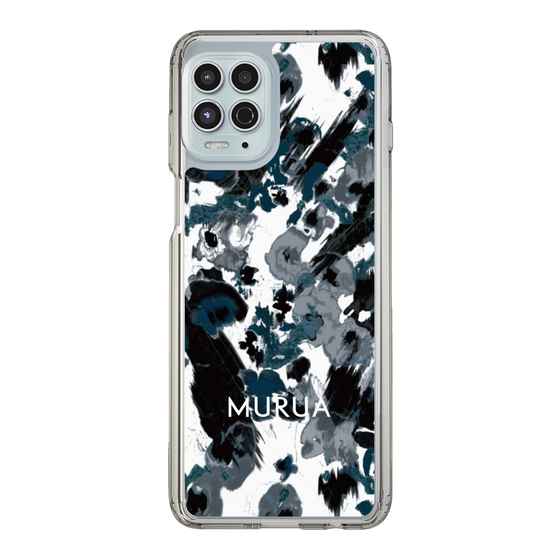 Slim Protection Case［ MURUA - Art print - Black × White ］