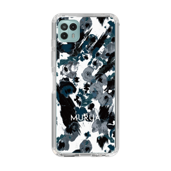 Slim Protection Case［ MURUA - Art print - Black × White ］