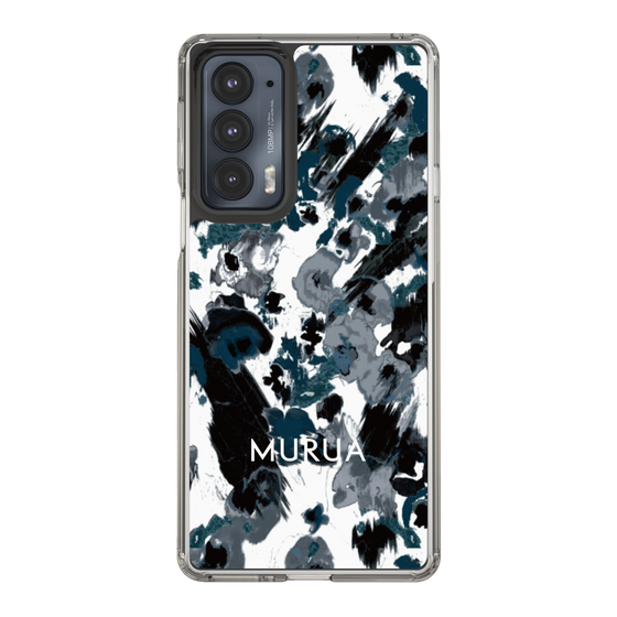 Slim Protection Case［ MURUA - Art print - Black × White ］
