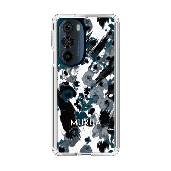 Slim Protection Case［ MURUA - Art print - Black × White ］