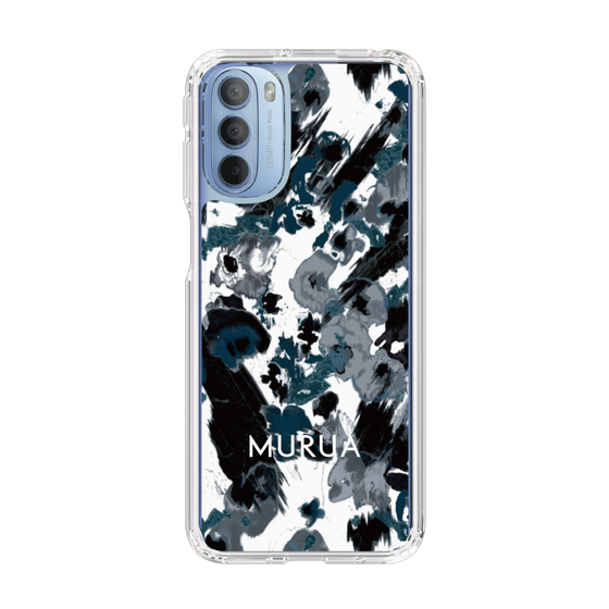 Slim Protection Case［ MURUA - Art print - Black × White ］
