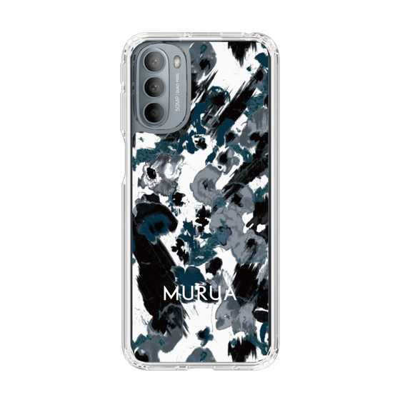 Slim Protection Case［ MURUA - Print - Black ］
