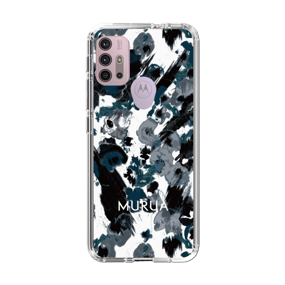 Slim Protection Case［ MURUA - Art print - Black × White ］