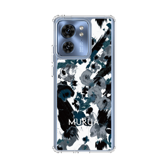 Slim Protection Case［ MURUA - Art print - Black × White ］