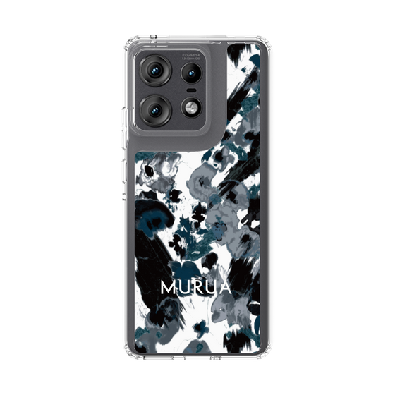 Slim Protection Case［ MURUA - Art print - Black × White ］