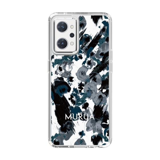 Slim Protection Case［ MURUA - Art print - Black × White ］