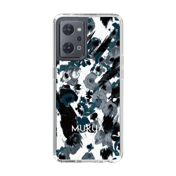 Slim Protection Case［ MURUA - Print - Black ］