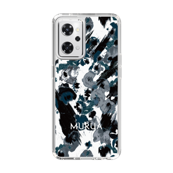 Slim Protection Case［ MURUA - Art print - Black × White ］