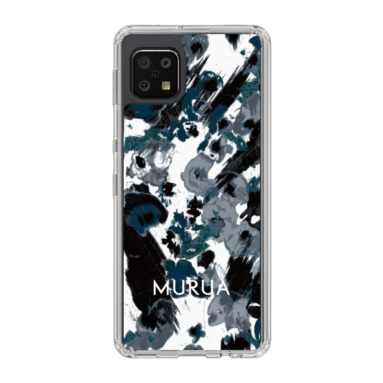Slim Protection Case［ MURUA - Print - Black ］