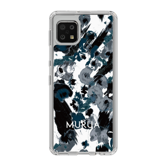Slim Protection Case［ MURUA - Print - Black ］