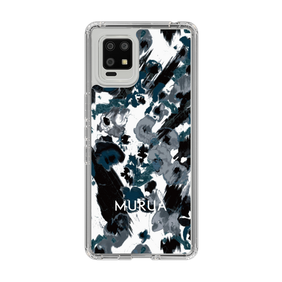 Slim Protection Case［ MURUA - Art print - Black × White ］