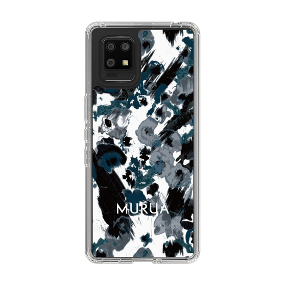 Slim Protection Case［ MURUA - Print - Black ］