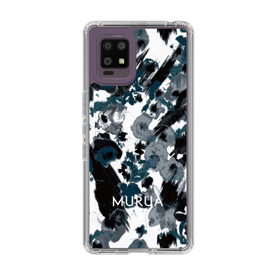 Slim Protection Case［ MURUA - Print - Black ］