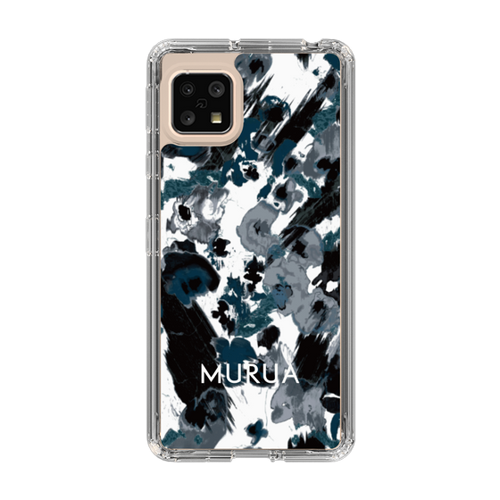 Slim Protection Case［ MURUA - Print - Black ］