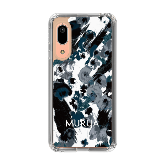 Slim Protection Case［ MURUA - Print - Black ］
