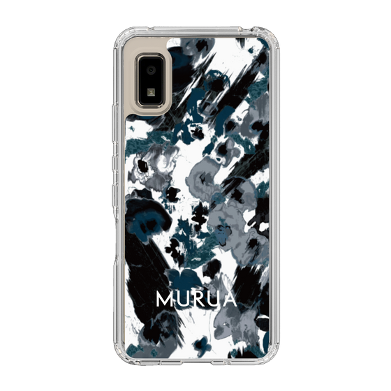 Slim Protection Case［ MURUA - Art print - Black × White ］