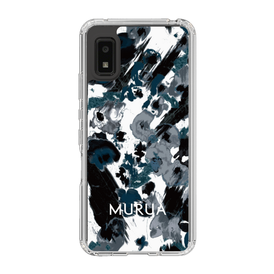 Slim Protection Case［ MURUA - Print - Black ］