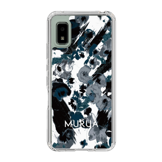 Slim Protection Case［ MURUA - Print - Black ］