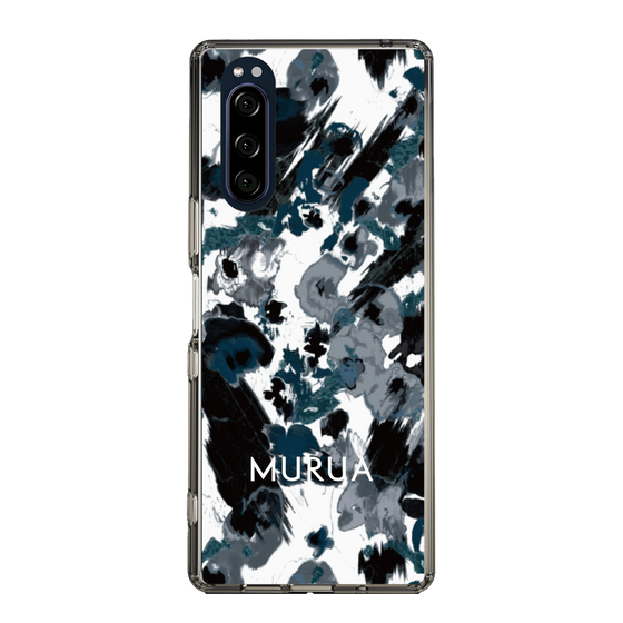 Slim Protection Case［ MURUA - Art print - Black × White ］