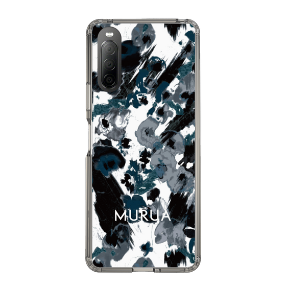 Slim Protection Case［ MURUA - Print - Black ］