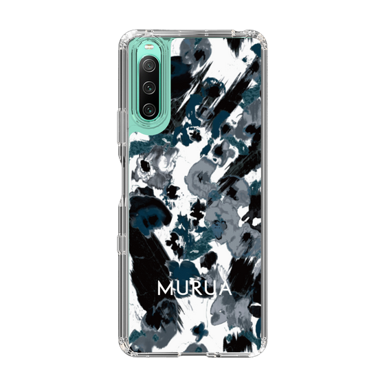 Slim Protection Case［ MURUA - Print - Black ］