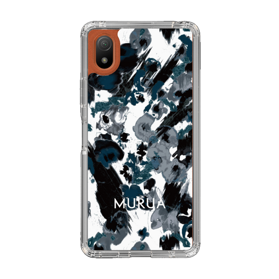 Slim Protection Case［ MURUA - Art print - Black × White ］