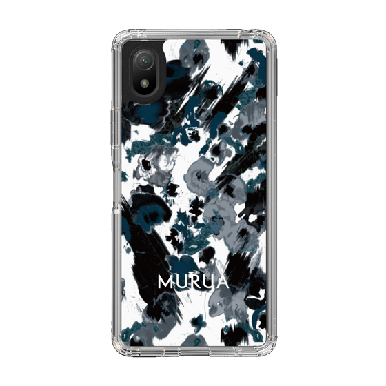 Slim Protection Case［ MURUA - Print - Black ］
