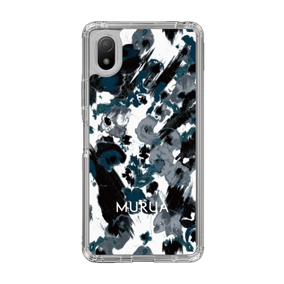 Slim Protection Case［ MURUA - Print - Black ］