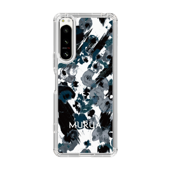 Slim Protection Case［ MURUA - Art print - Black × White ］