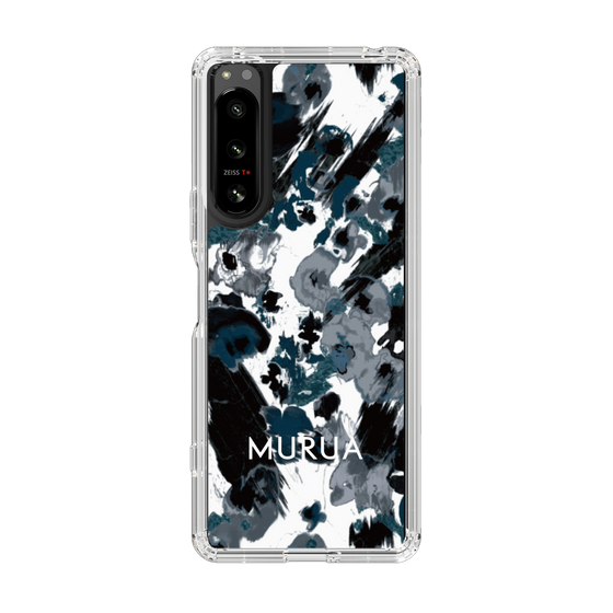 Slim Protection Case［ MURUA - Print - Black ］