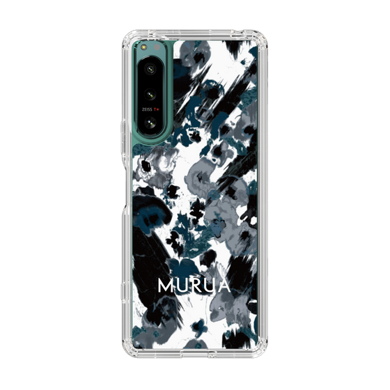 Slim Protection Case［ MURUA - Print - Black ］