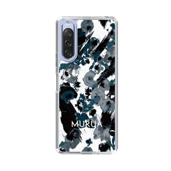 Slim Protection Case［ MURUA - Art print - Black × White ］