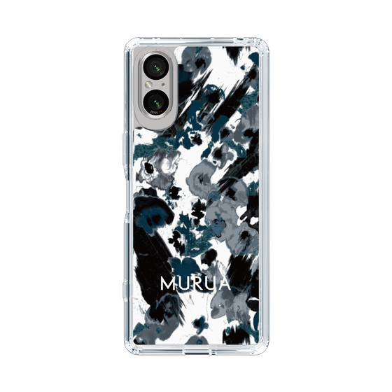 Slim Protection Case［ MURUA - Art print - Black × White ］