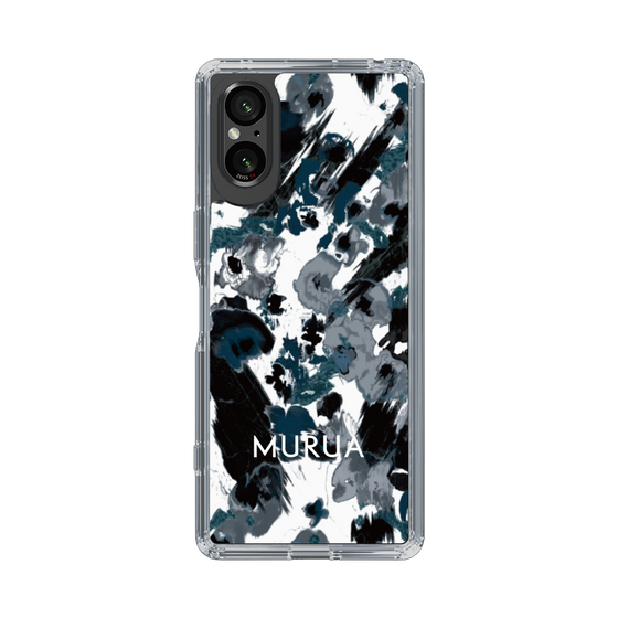 Slim Protection Case［ MURUA - Art print - Black × White ］