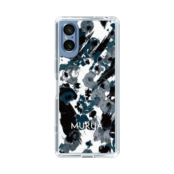 Slim Protection Case［ MURUA - Art print - Black × White ］