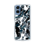 Slim Protection Case［ MURUA - Art print - Black × White ］