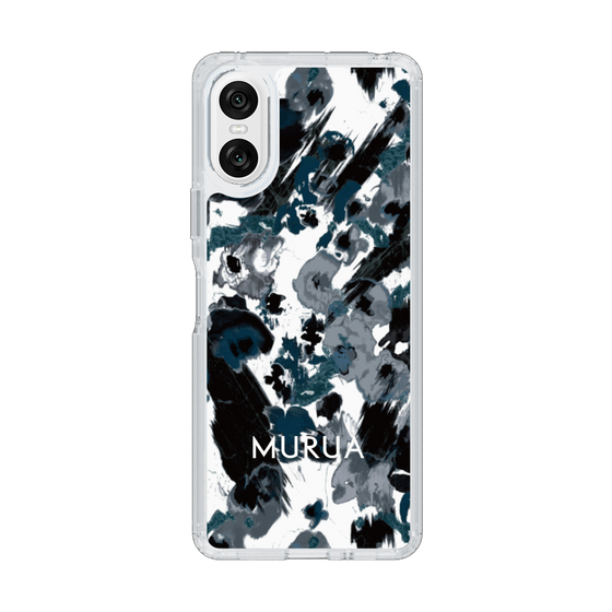 Slim Protection Case［ MURUA - Art print - Black × White ］