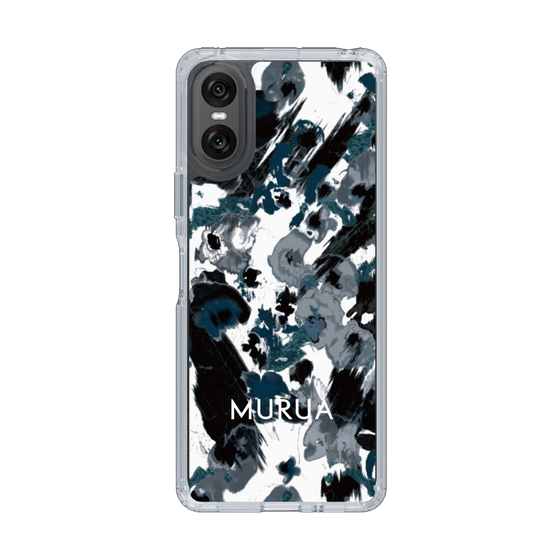 Slim Protection Case［ MURUA - Art print - Black × White ］