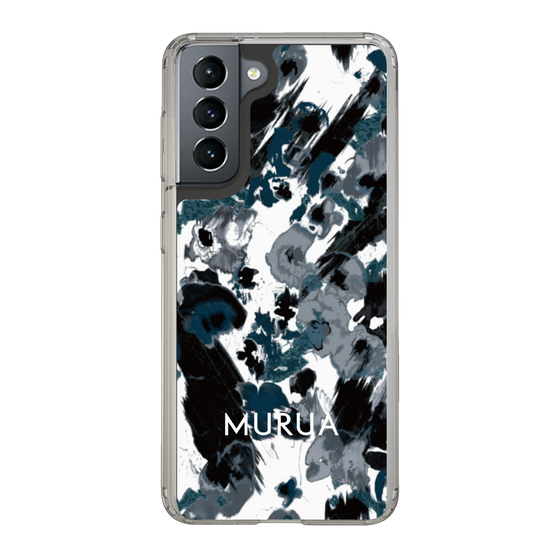 Slim Protection Case［ MURUA - Print - Black ］