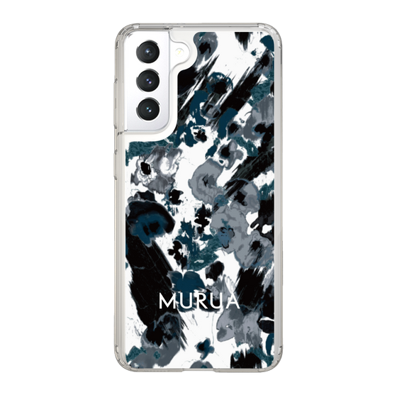 Slim Protection Case［ MURUA - Print - Black ］