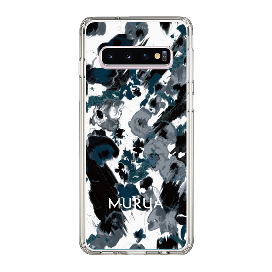 Slim Protection Case［ MURUA - Art print - Black × White ］