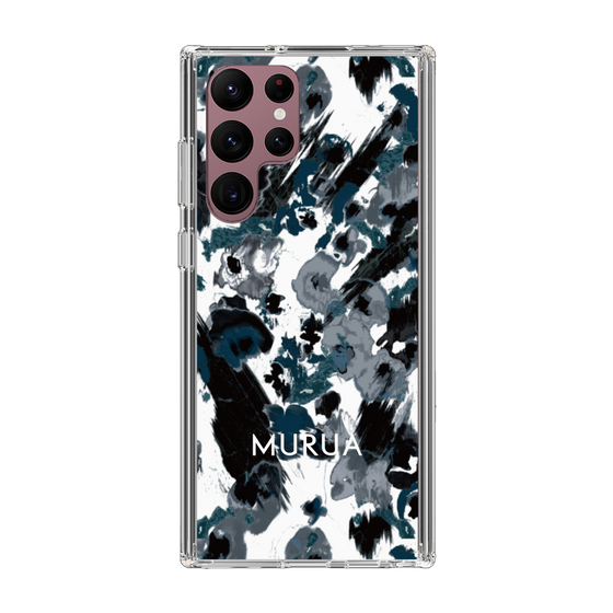 Slim Protection Case［ MURUA - Art print - Black × White ］