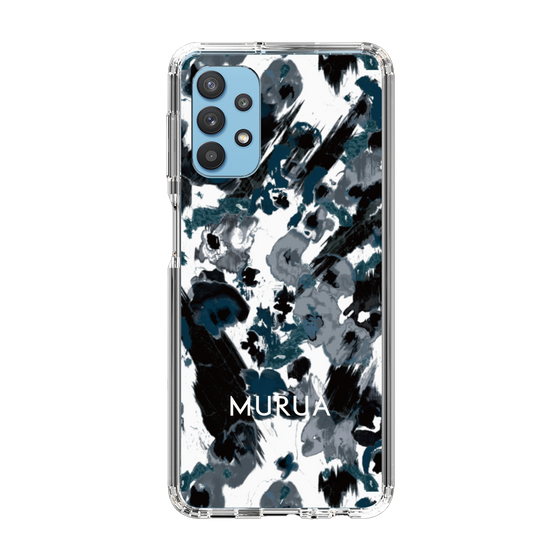 Slim Protection Case［ MURUA - Art print - Black × White ］